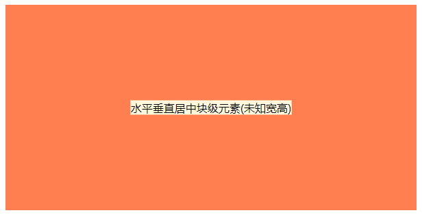 前端面试中CSS水平垂直居中的方法，你知道吗？