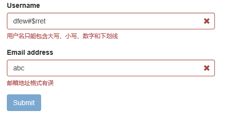 博主搜索bootstrap表单验证，搜到的结果大部分都是文中