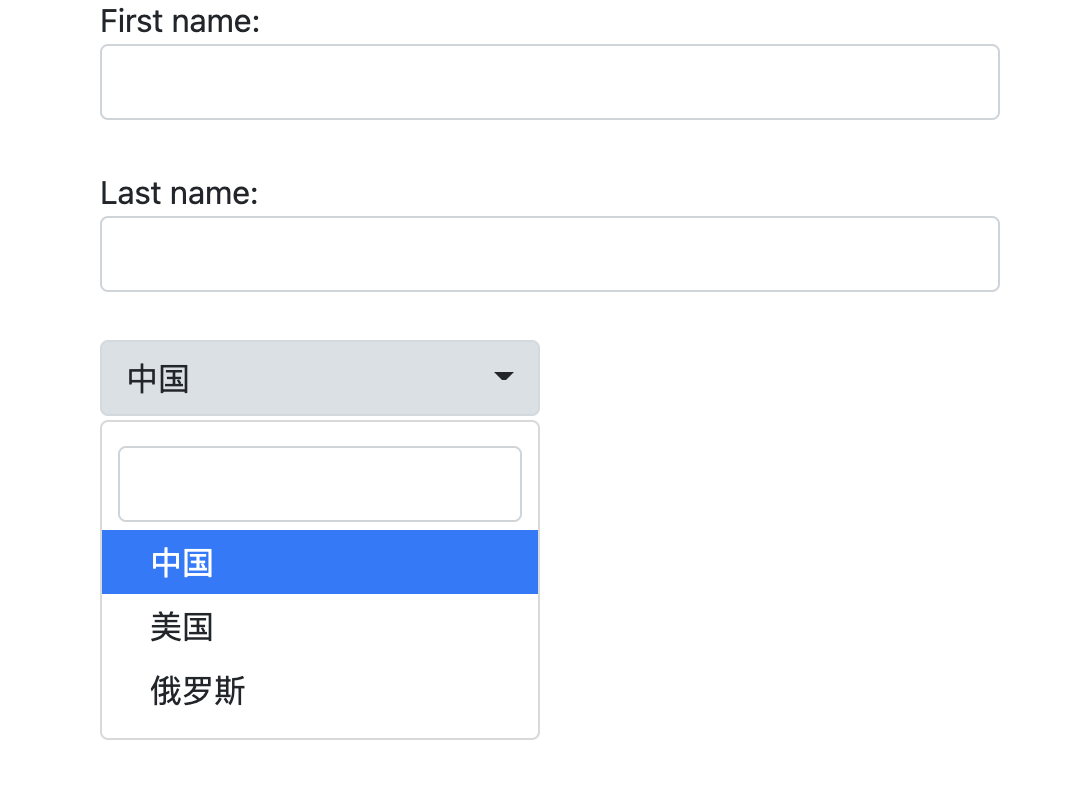 基于bootstrap-select插件的简易实现方法-表单下拉列表