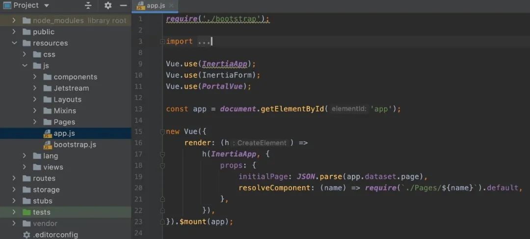Laravel8引入Jetstream+Vue框架前端组件技术栈开发教程