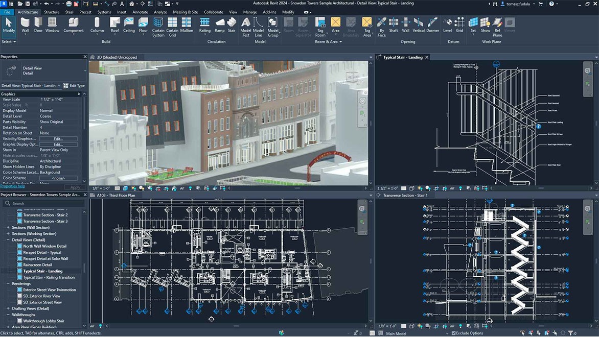 Autodesk Revit 2025.4中文特别版 | 三维建模软件