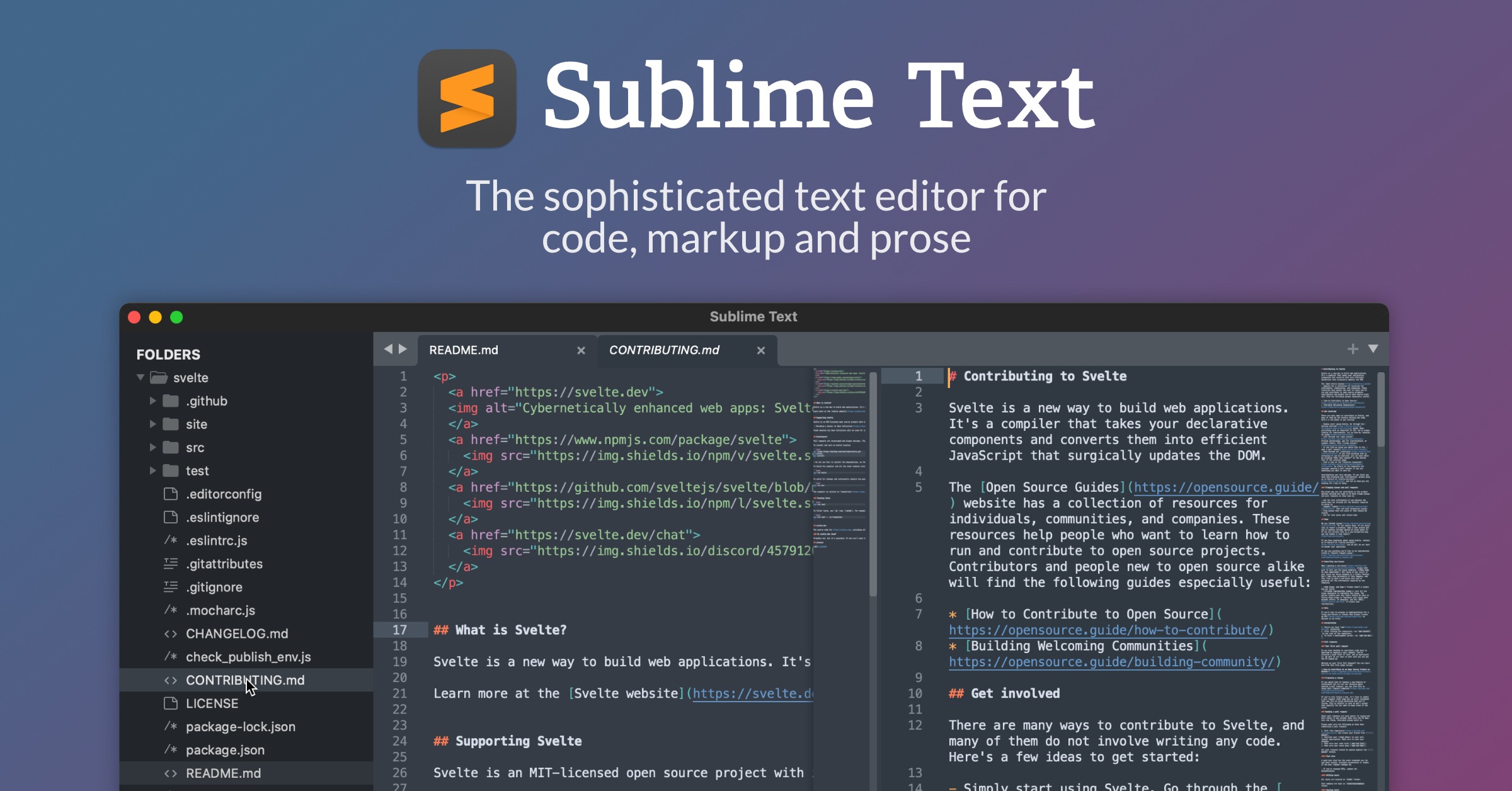 Sublime Text v4.0.4192特别版 | 程序员必备代码编辑器