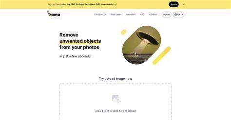 HAMA | AI图片去水印网站