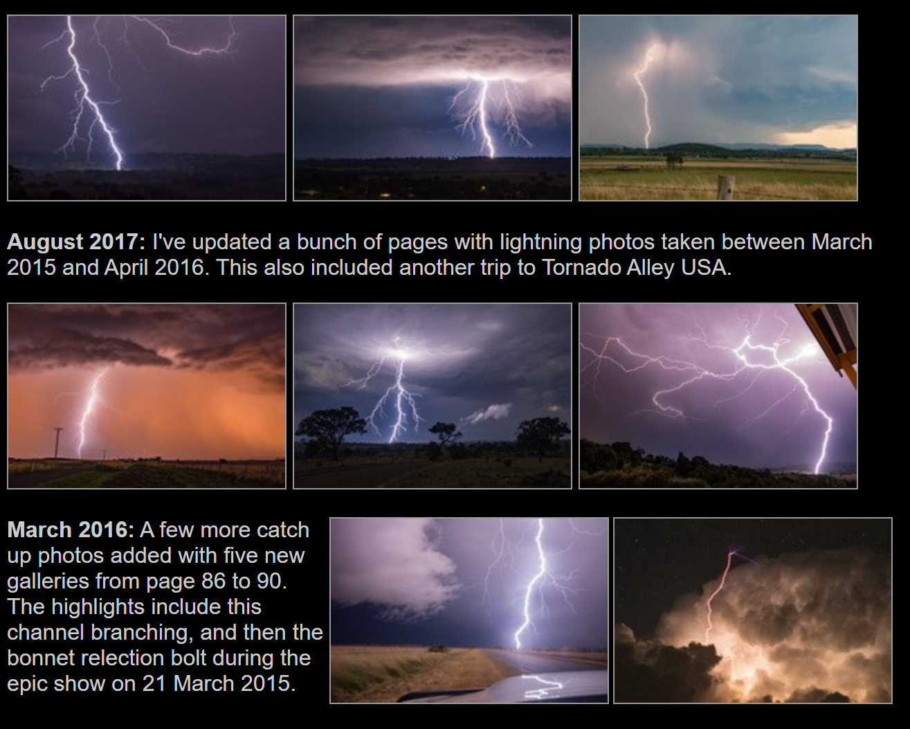 Lightning Photography | 收集世界各地闪电图片与视频