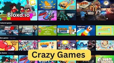 crazy games | 画质超炫酷的3D游戏网站