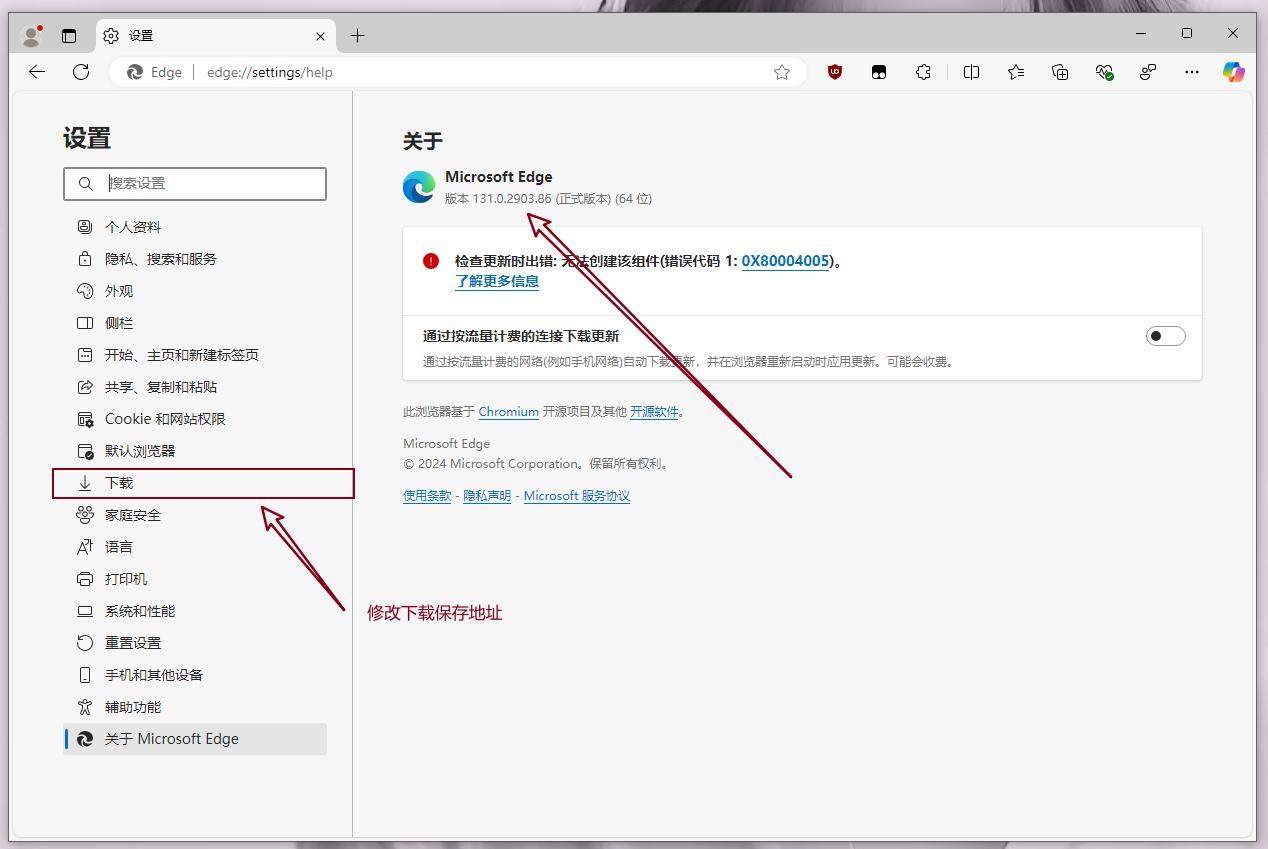 微软Edge浏览器v131.0.2903.86 绿色便携增强版