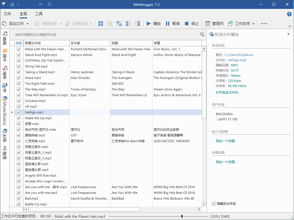 Metatogger v7.6.3.3绿色版 | 音频编辑软件