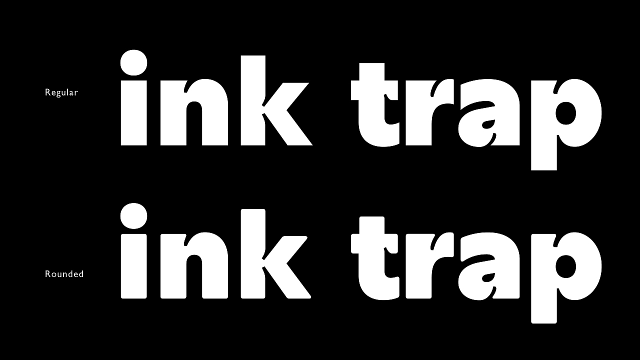 Butter Sans |  ink trap 风格 ，适合用在标题类
