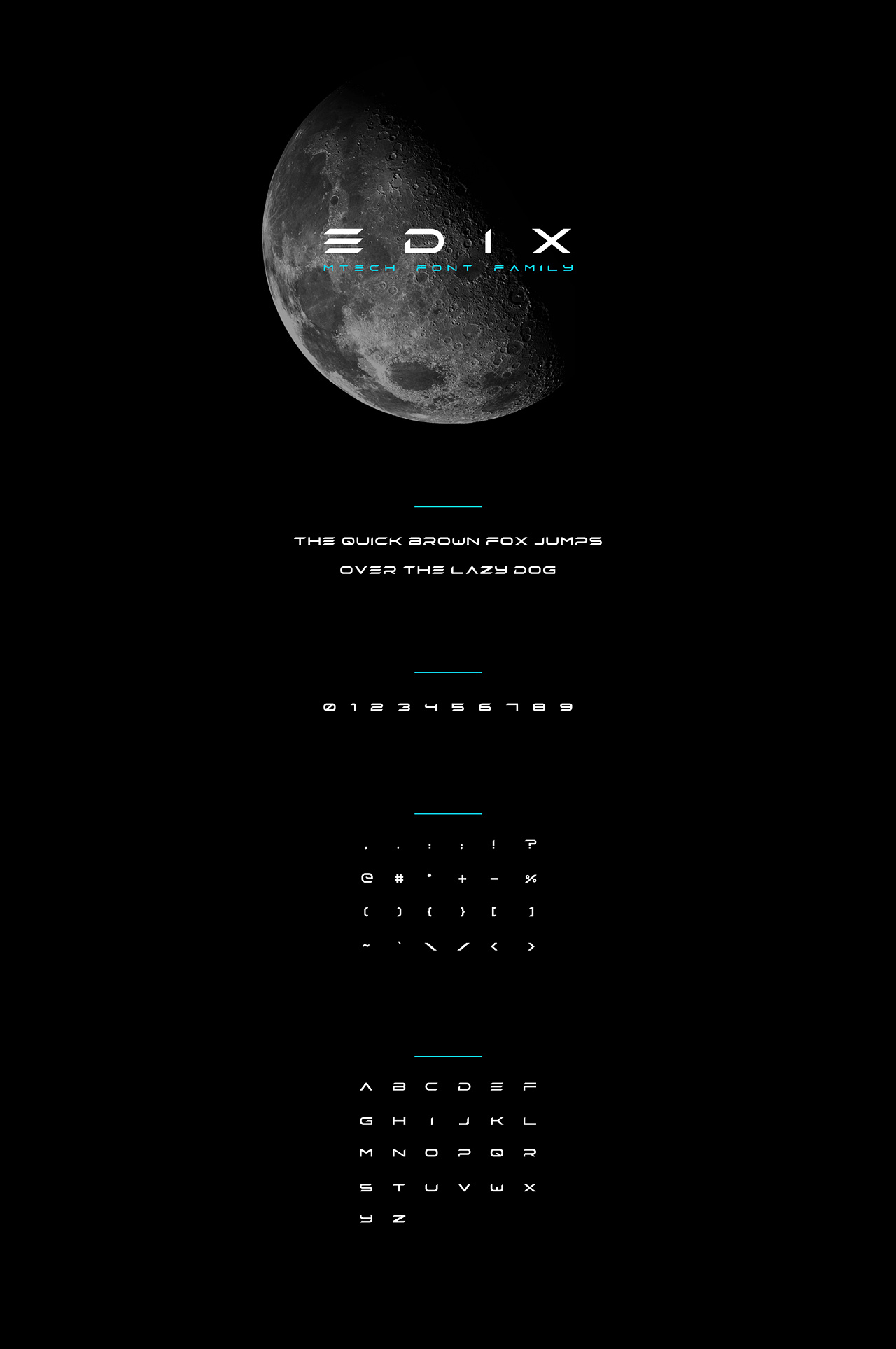 EDIX | 免费商用，英文标题体