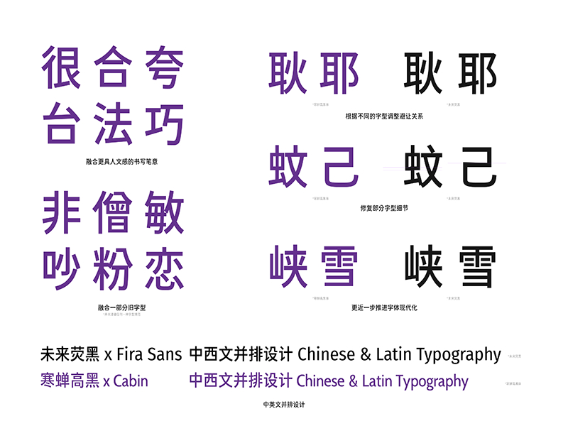 寒蝉高黑体 | 融合手写感和部分旧字型的窄黑字体