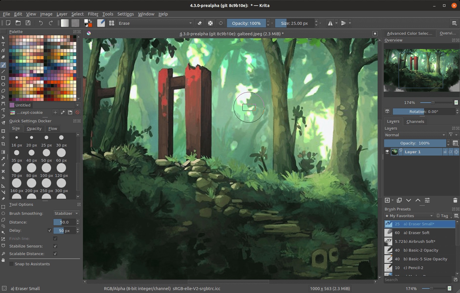 Krita v5.2.9绿色版 | 开源绘画工具