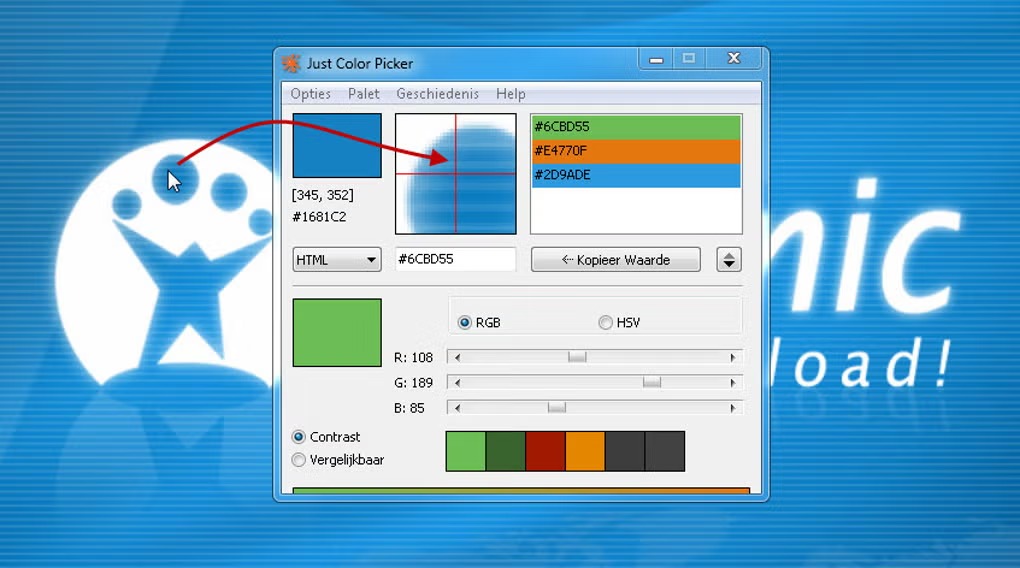 Just Color Picker v6.1便携版 | 屏幕颜色取色器