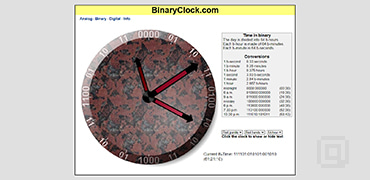 BinaryClock | 不寻常的二进制时钟