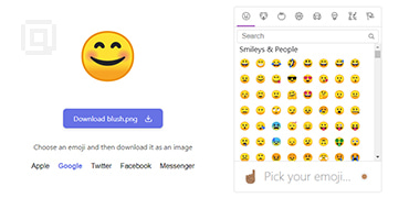 Emoji to image | 在线Emoji表情转图片