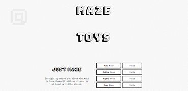 Maze Toys | 传统迷宫大全
